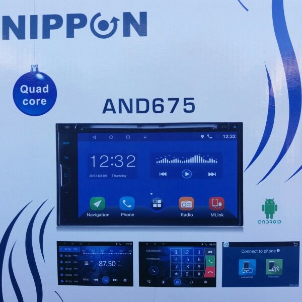 מערכת מולטימדיה לרכב אנדרואיד דור 4 NIPOON AND675