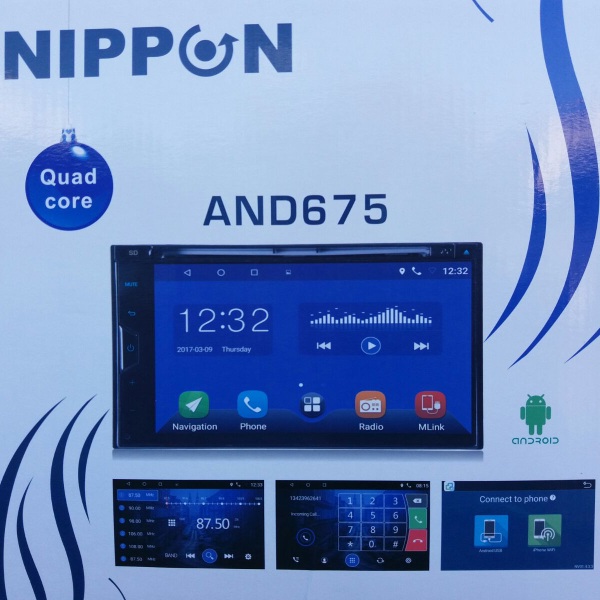 מערכת מולטימדיה לרכב אנדרואיד דור 4 NIPOON AND675