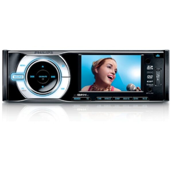 DVD פיליפס מסך 3" + USB